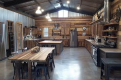 Rustic Barndominium Kitchen | Modern Farmhouse Design