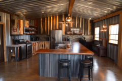 Barndominium Kitchen Ideas | Rustic Metal & Wood Design